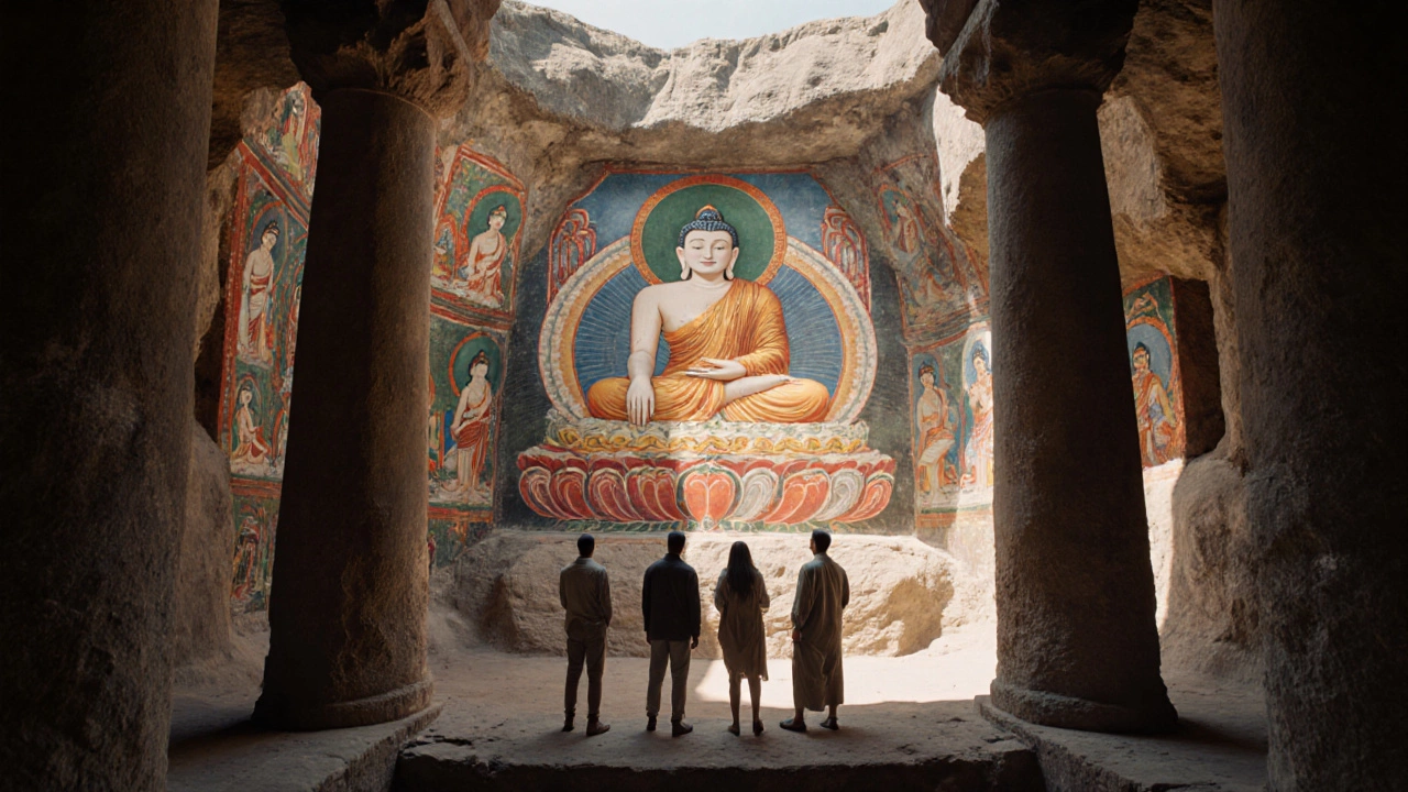 Famous Ancient Indian Paintings: The Ajanta Cave Murals